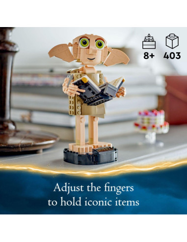 LEGO Harry Potter Dobby Elfo Doméstico 403 Piezas 76421