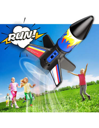 Lanzador de Cohetes Eléctrico Lakebyin con Paracaídas