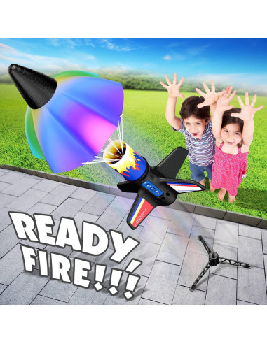 Lanzador de Cohetes Eléctrico Lakebyin con Paracaídas
