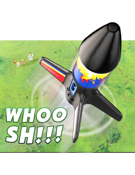 Lanzador de Cohetes Eléctrico Lakebyin con Paracaídas