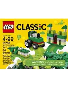 Caja de Creatividad Verde LEGO Classic 10708 + 60 Piezas 2