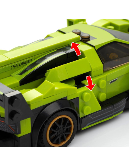 Juego de Bloques de Construcción Lambo 348 Piezas para Niños