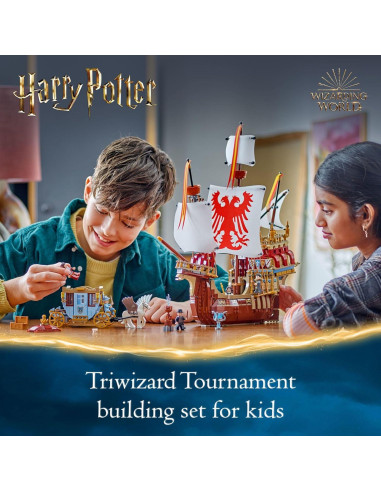 LEGO Harry Potter Torneo de los Tres Magos 76440 - Barco y Carro