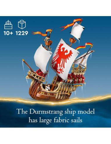 LEGO Harry Potter Torneo de los Tres Magos 76440 - Barco y Carro