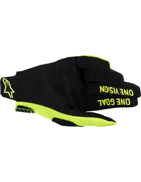 Guantes Radar Pro Alpinestars Amarillo Fluo XL