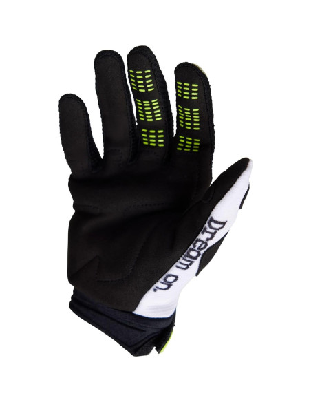 Guante de Motocross Fox Racing Yth 180 Verde Pálido Mediano