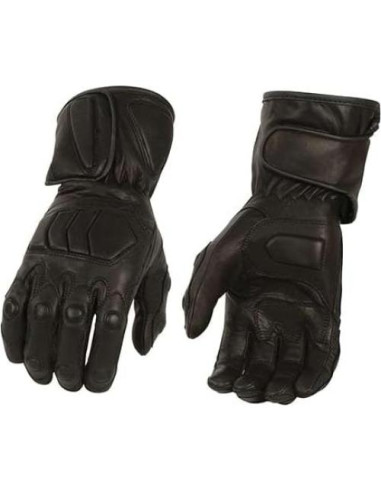 Guantes de moto Milwaukee Leather SH813 negros impermeables