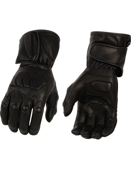 Guantes de moto Milwaukee Leather SH813 negros impermeables