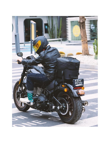 Bolsa de Cola KEMIMOTO para Motocicleta 25-45L Impermeable