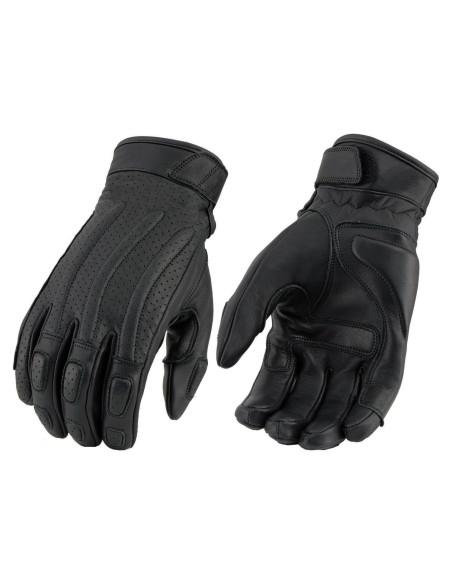 Guantes de motocicleta Milwaukee Leather MG7526 Talla 3X Negro