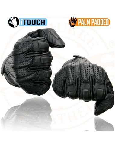 Guantes de motocicleta Milwaukee Leather MG7526 Talla 3X Negro