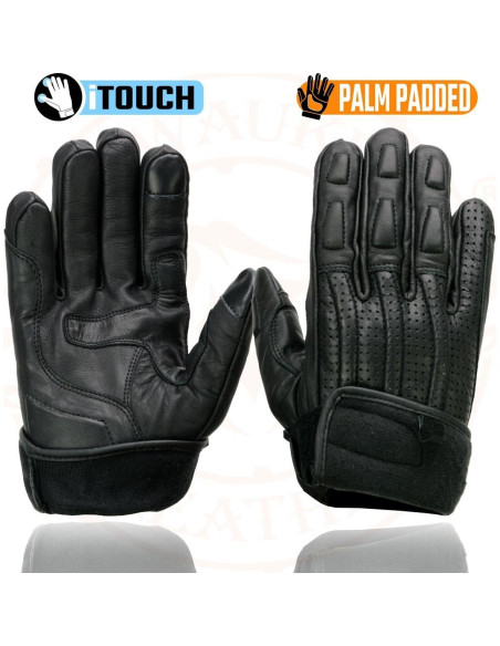 Guantes de motocicleta Milwaukee Leather MG7526 Talla 3X Negro