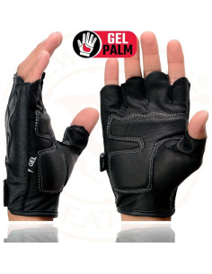 Guantes de motocicleta Milwaukee Leather SH198 negros medianos 2