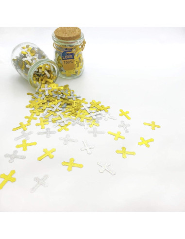 Confeti Brillantina Werich 45g Oro Plata para Fiestas