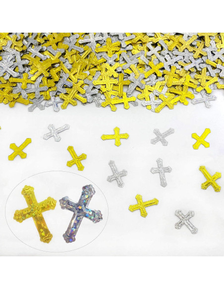 Confeti Brillantina Werich 45g Oro Plata para Fiestas