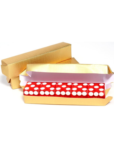 Dados de Casino GSE Set de 5 Rojo 19mm Alta Precisión