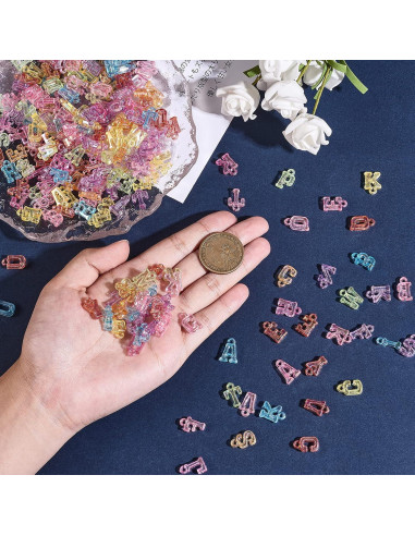 Encantos Acrílicos Iniciales 1100 Pcs UR URLIFEHALL