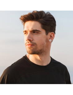 Pendientes Magnéticos Jstyle Acero Inoxidable 3 Pares 6mm 2