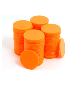 Contadores de Plástico Smartdealspro 100pcs 32mm con Caja