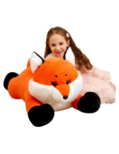 IKASA Zorro Gigante de Peluche 76 cm Suave para Niños