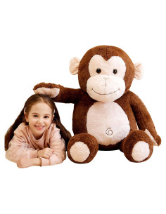 IKASA Mono de Peluche Gigante 77.8 cm Suave y Peludo