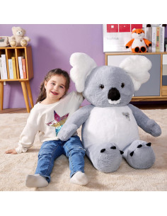Koala de Peluche Gigante IKASA 77.95 cm Suave y Peludo 2