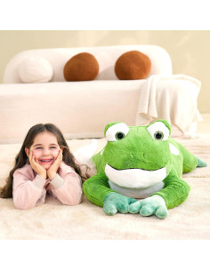 IKASA Rana Gigante de Peluche 77.96 cm Suave y Lindo 2