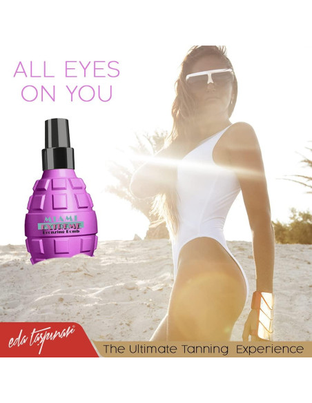 Aceite bronceador oscuro Eda Taspinar 200 ml sin SPF