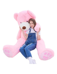 Oso de Peluche Gigante IKASA Rosa 199.7x86x60 cm