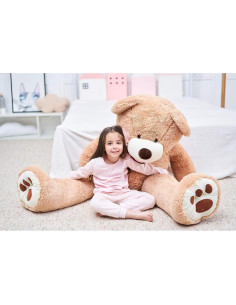 Osito de Peluche Gigante IKASA Marrón 160 cm Suave 2