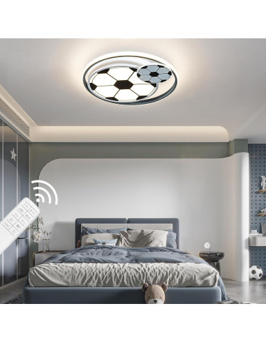 Luz de Techo LED Regulable Shine LUEST Fútbol 43cm