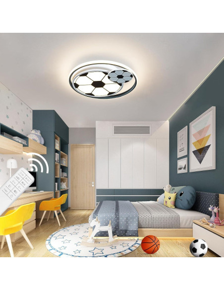 Luz de Techo LED Regulable Shine LUEST Fútbol 43cm