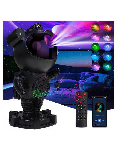 Proyector de Estrellas RUISHINE Astronauta con Bluetooth