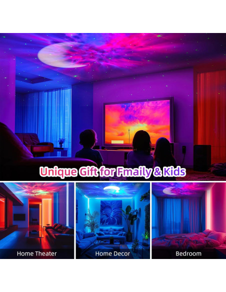 Proyector de Estrellas RUISHINE Astronauta con Bluetooth