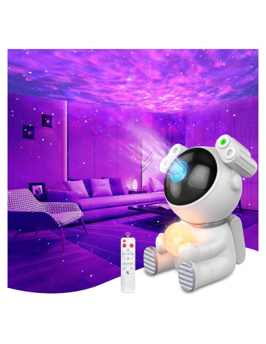 Proyector de Estrellas JKUSS Astronauta 2.0 LED 7 Colores