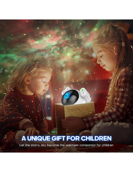 Proyector de Estrellas JKUSS Astronauta 2.0 LED 7 Colores