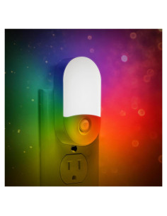 Luz Nocturna LOHAS RGB 2 Piezas con Sensor de Luz