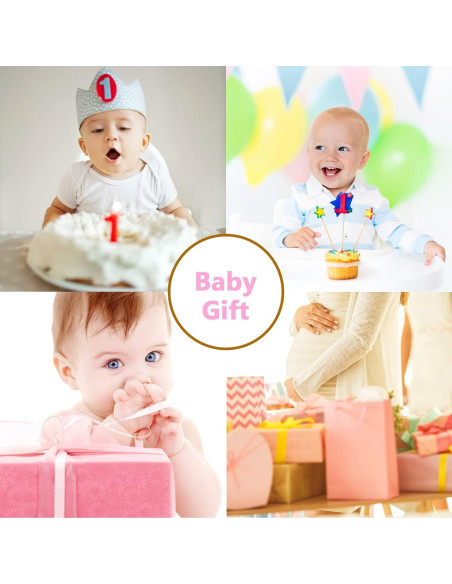 Sonajeros de Calcetines para Bebés Taoyi 5 Piezas Animales