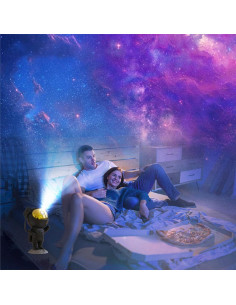 Proyector de Estrellas LEANJU Astronauta LED Nebulosa 2