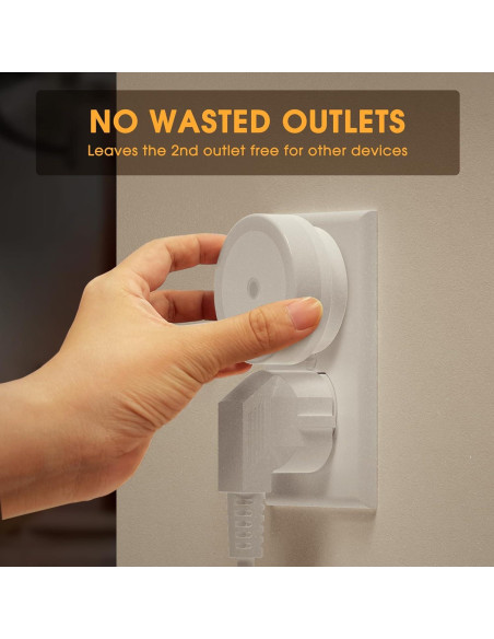 Luces Nocturnas Enchufables Briignite LED 4 Pack 3000K