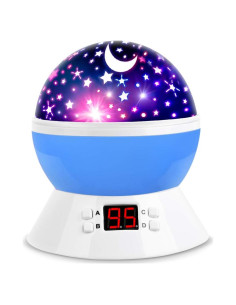 Proyector de Estrellas MOKOQI Luz Nocturna Azul 5V