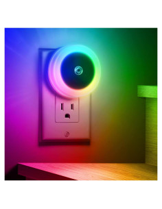 Luces Nocturnas RGB Briignite - Paquete de 4 con Sensor