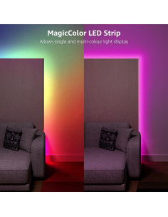 Luces LED de tira Lepro 10m RGB con control remoto 2