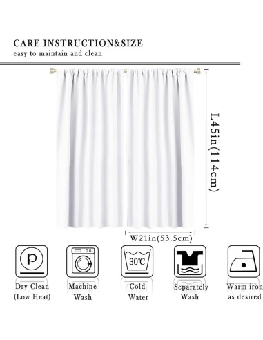 Cortinas Opacas JADERYS Animales Dibujos Modernos 2 Paneles 106.68x114.3cm