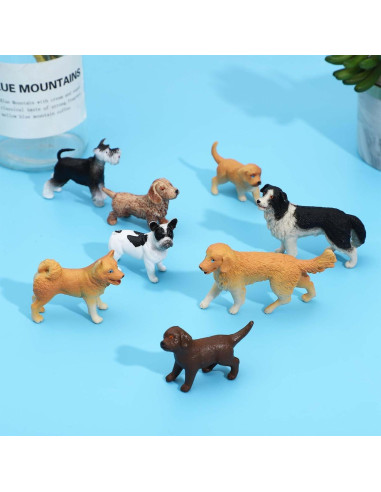 Figuras de Perros ONEST 20 Piezas Juguetes Educativos