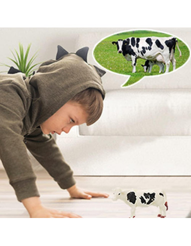 15 Piezas Figuras de Animales de Granja Yowlieu - Juguetes Educativos