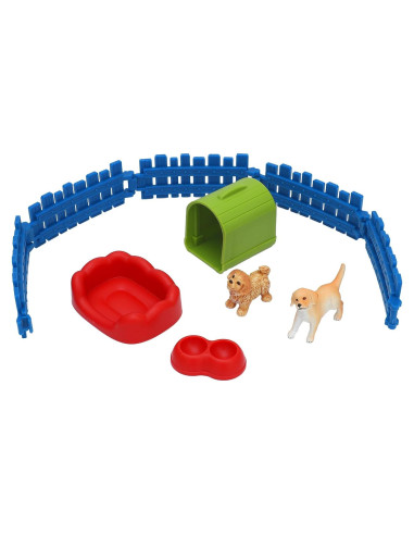 Juego de Figuras de Perro ONEST 6 Piezas Realistas