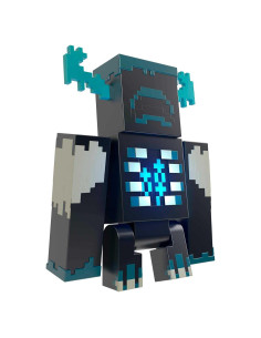 Figura de Acción Warden Mattel Minecraft 8.25 cm con Luces y Sonidos