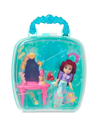 Juego de Mini Muñeca Disney Ariel 12.7 cm con Accesorios