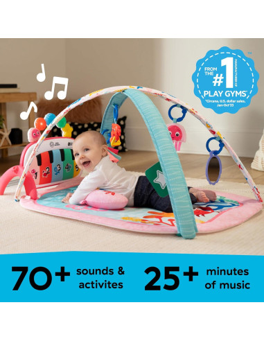 Gimnasio Musical Baby Einstein Rosa 4-en-1 para Bebés
